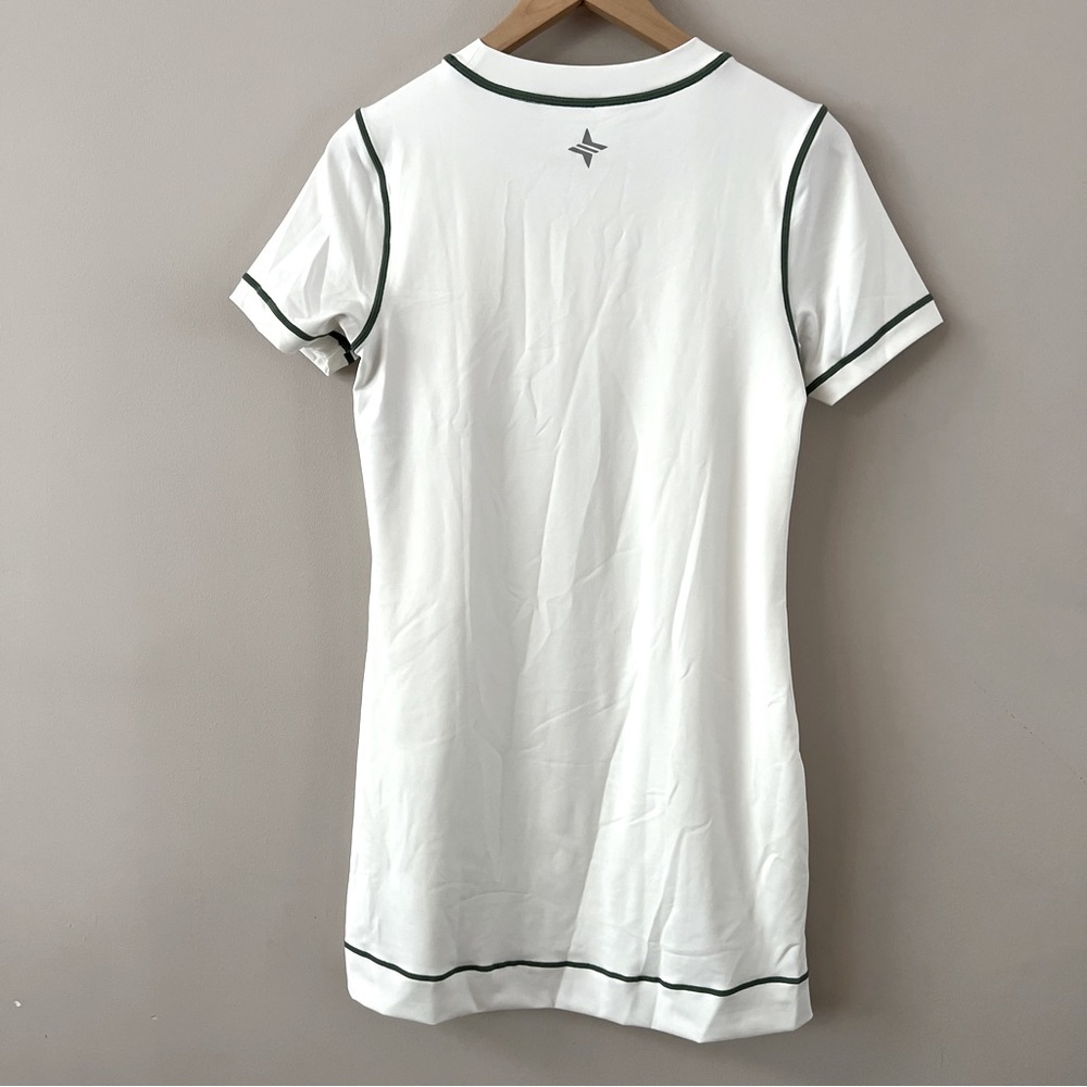 Tuckernuck White Dress with Green Accents - Picture 4 of 8
